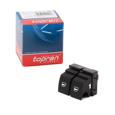 Abbildung von TOPRAN 116 041 Schalter, Fensterheber fahrerseitig SKODA: Octavia 2 Combi, Fabia 2, II Hatchback