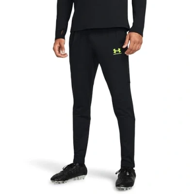 Abbildung von Under Armour Challenger Train PANT Jogginghose, Herren, Größe: Large, Black/high vis yellow