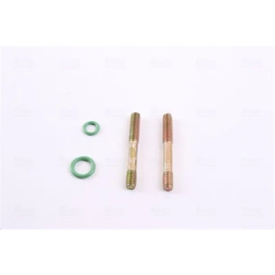Abbildung von NISSENS 940833 Klimakondensator ohne Trockner Aluminium 569 R 134a