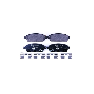 Abbildung von HELLA 8DB 355 015 221 Bremsbelagsatz mit akustischer Verschleißwarnung Zubehör OPEL: Zafira C Tourer, Astra J Sports Mokka / X