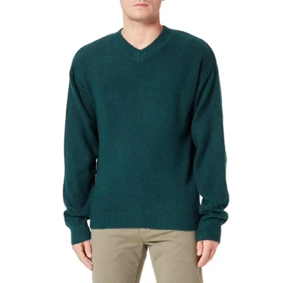 Abbildung von Jack &amp; Jones Jorollie V NECK Strickpullover, Herren, Größe: Medium, Magical forest