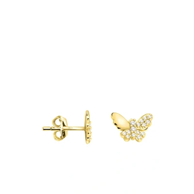 Abbildung von Sofia Milani Stecker Ohrringe, Damen, Größe: One Size, Gold coloured