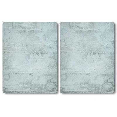 Abbildung von Kesper XL Herdabdeckplatte,Material: Sicherheitsglas, Maße: 50 x 38,5 3 cm, Motiv: Beton 36640 13