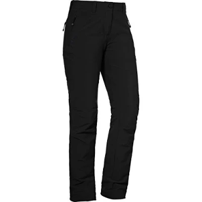 Abbildung von Schöffel Damen Pants Engadin W, warme und wasserabweisende Wanderhose für Frauen, Outdoor Hose mit weichem Futter, black, 42