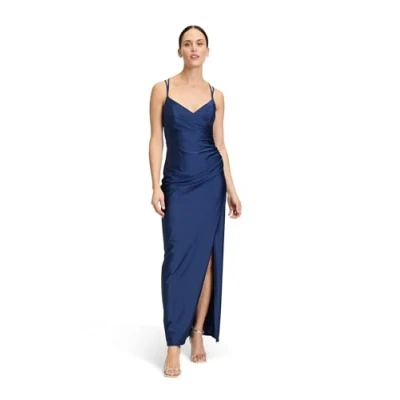 Abbildung von Vera Mont Abiball Figurbetont Ballkleid, Damen, Größe: 34, Hushed blue