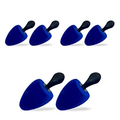 Abbildung von DELFA Samty Schuhspanner Universal Größe 39 42 Schaumstoff Schuhformer Schuhstrecker Set zu 3 Paar für Damen Trotteurs