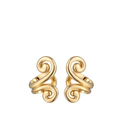 Abbildung von Elli CUFF Spirale Ohrringe, Damen, Größe: One Size, Gold