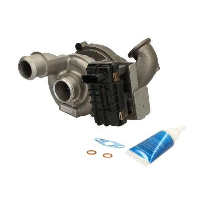 Abbildung von ELSTOCK 91 1775 Turbolader Abgasturbolader, elektrisch geregeltes Stellelement (Aktuator) mit Dichtungen FORD: Focus 2, Galaxy Mk2 MPV, 2 Kombi