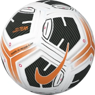 Abbildung von Nike FZ7540 101 NK Academy Team FA24 Recreational Soccer Ball Unisex White/Black/TOTAL ORANGE Größe 5