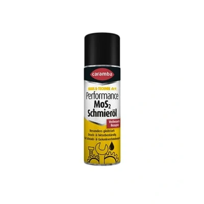 Abbildung von Caramba Performance MoS2 Schmieröl (300 ml) Rostlöser, Schmier und Kriechöl in einem Ölspray schützt Schraub Gelenkverbindungen vor Korrosion Verschleiß