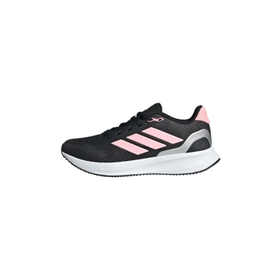 Abbildung von adidas Performance Falcon 5 KIDS Laufschuh Trail core black pink spark silver metallic für Kinder, Größe: 38 Schuhe