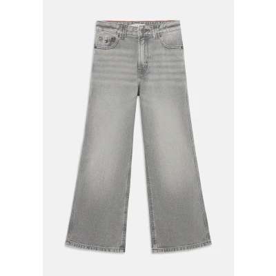 Abbildung von Tommy Hilfiger Mabel Jeans Straight Leg für Kinder, Größe: 122, Grey denim