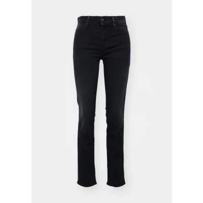 Abbildung von Replay Zolie Pants Jeans Straight Leg, Damen, Größe: 25x30, Black