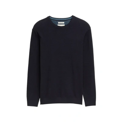 Abbildung von TOM Tailor Strickpullover, Herren, Größe: Small, Knitted navy melange