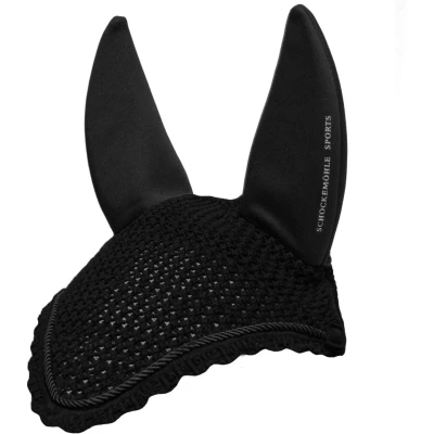 Abbildung von Schockemöhle Fliegenhaube Air Silent Schwarz Vollblut