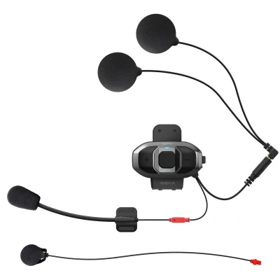 Abbildung von Sena SF4 Bluetooth Kommunikationssystem für Motorräder mit zwei Lautsprecher Sets