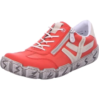 Abbildung von Rieker Damen Slipper in rot Gr. 41