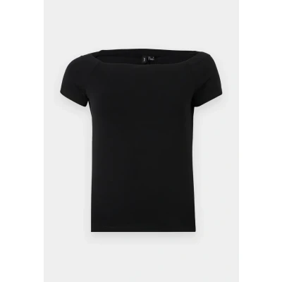 Abbildung von VERO MODA Damen Vmpanda Off Shoulder Top JRS Ga Noos, Black, XS