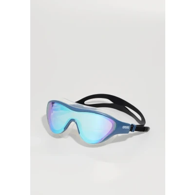 Abbildung von Arena THE One MASK Mirror Schwimmbrille, Größe: Size, blue grey black