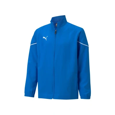 Abbildung von Puma Fussball Teamsport Teamrise Sideline SJ Trainingsjacke für Kinder, Größe: 164, Blauschwarz