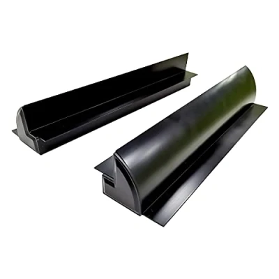 Abbildung von enjoy solar Solarmodul Aluminium 550mm Halterung, Haltespoiler Dachführung in Schwarz, ideal für Wohnmobile Caraven Boot