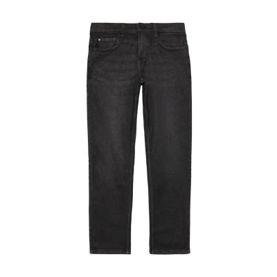 Abbildung von s.Oliver Taille Mihaute Straight Leg Jeans für Kinder, Größe: 176xSLIM, Dunkelgrau