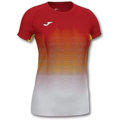 Abbildung von Joma Mädchen Elite Vii Laufshirt, Rot/Weiß, XS