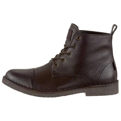 Abbildung von Levi&#039;s Track Schnürstiefelette, Herren, Größe: 47, Dark brown Schuhe