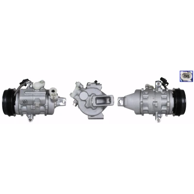 Abbildung von ELSTOCK 51 1107 Kompressor PAG 46 YF R134a, R1234yf SUZUKI: SX4 II S Cross, Vitara IV Off Road