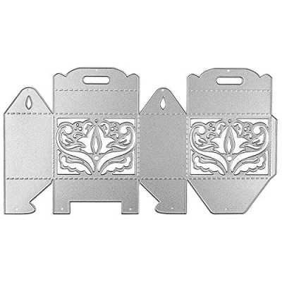 Abbildung von Ideen mit Herz Stanzschablone, Faltschachtel 1, 17,5cm x 9,2cm