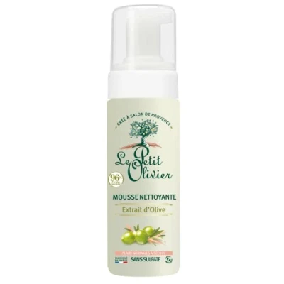 Abbildung von Le Petit Olivier Gesichtspflege Reinigungsschaum für das Gesicht mit Olivenöl, 150ml