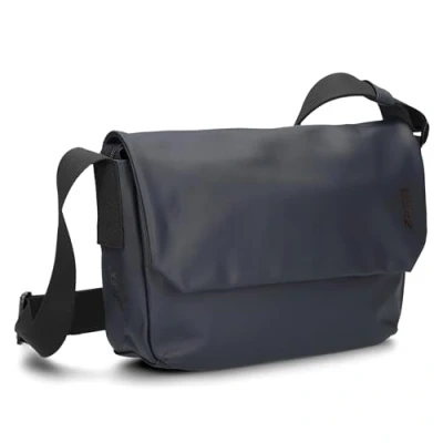 Abbildung von Zwei Umhängetasche Cargo CA60 Messenger Bag 3 Liter hochwertiges Hydroflex Material praktisches Schlüsselband verstellbarer Gurt sportliche Crossbody für Damen Herren &amp; Teenager (blue)