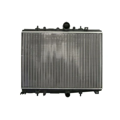 Abbildung von NRF 58303A Kühler, Motorkühlung Aluminium 563 380 34 FULL KIT Kühlrippen mechanisch gefügt PEUGEOT: 607 Saloon, CITROËN: C5 I Estate