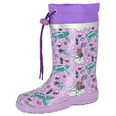 Abbildung von Beck Ocean TALE Gummistiefel für Kinder, Größe: 31, Lila Schuhe