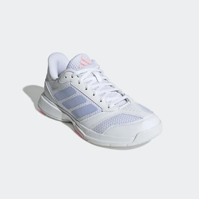Abbildung von adidas Damen Ligra 8 Womens Indoor Shoes Schuhe, Cloud White/Violet Tone/Clear Pink