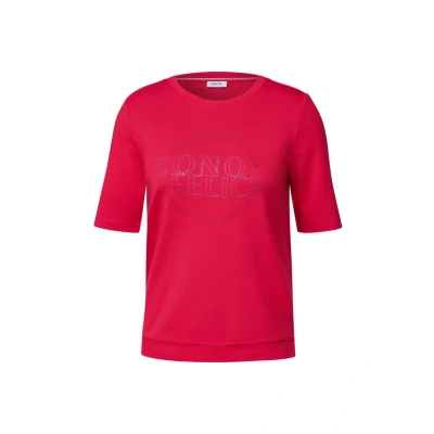 Abbildung von Cecil Tshirt print, Damen, Größe: XS, Rot