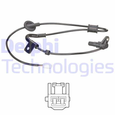 Abbildung von DELPHI SS20529 ABS Sensor aktiver 1020