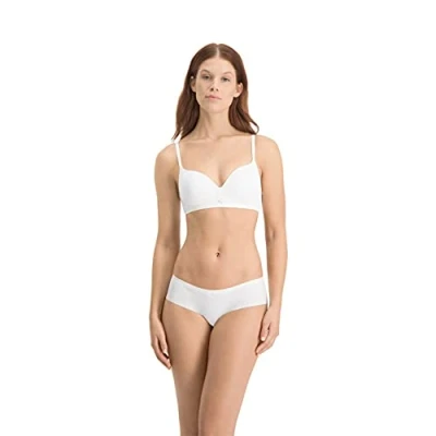 Abbildung von Puma Women Seamless Hipster 2 PACK Slip, Damen, Größe: Small, White