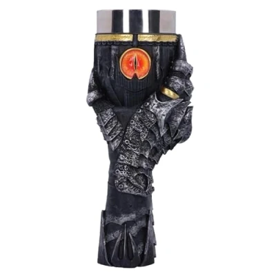 Abbildung von Nemesis Now Offizielles Lizenzprodukt &quot;Herr der Ringe&quot;, Sauron, Kelch, Grau, 22,5 cm, B5895V2, 1 Stück (1er Pack)