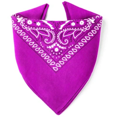 Abbildung von Karl Loven Orchidee Bandana Paisleymuster 100% Baumwolle Dicker Stoff 20 Exklusivfarben