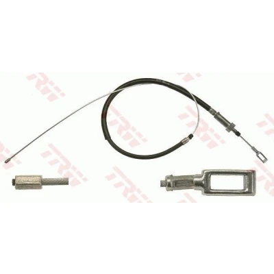 Abbildung von TRW GCH168 Handbremsseil 1465, 646 Scheibenbremse FIAT: Ducato II Minibus, PEUGEOT: Boxer Minibus