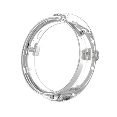 Abbildung von SKUNTUGUANG 7 Zoll Halterung Ring LED Projektor Kopf Licht für Motorrad (chrom)