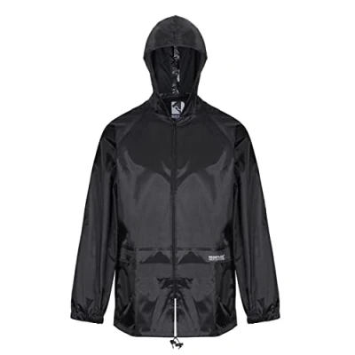 Abbildung von Regatta Herren Stormbreak waterdichte met capuchon Jacke, Schwarz, XXL EU