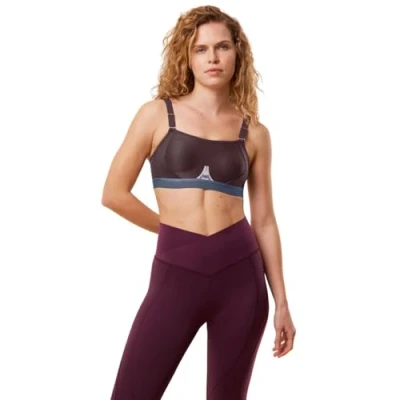 Abbildung von triaction by Triumph Gravity LITE Sportbh mit starker Stützkraft, Damen, Größe: 95C, Deep burgundy