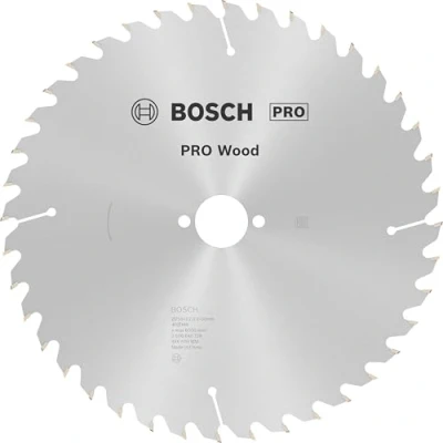 Abbildung von Bosch 1x PRO Wood Kreissägeblatt für Akku Handkreissägen (für Weichholz, Hartholz, Ø mm, Professional Zubehör Handkreissäge)