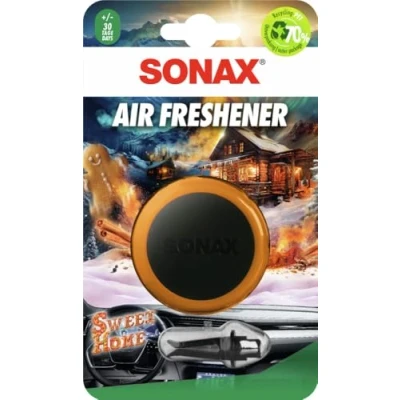 Abbildung von SONAX Air Freshener Sweet Home (1 Stück) Lufterfrischer mit frischem Duft und langanhaltendem Dufterlebnis für den Fahrzeuginnenraum Art Nr. 03690410, braun