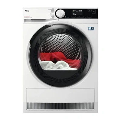 Abbildung von AEG TR8T70680 Wärmepumpentrockner / Serie 8000 mit AbsoluteCare® Testsieger der Stiftung Warentest 8,0 kg A+++ energiesparend Mengenautomatik Knitterschutz Kindersicherung Schontrommel