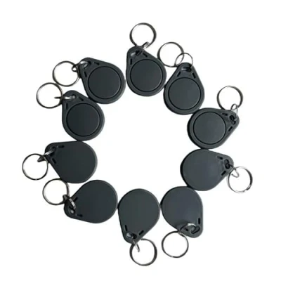 Abbildung von YARONGTECH® MIFARE Classic 1K RFID schluesselanhaenger chip Tags grau 10pcs