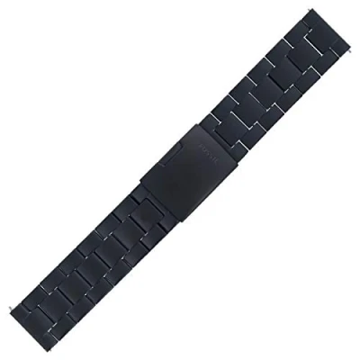 Abbildung von Fossil Uhrenarmband 22mm Edelstahl Grau FS 4682 LB FS4682