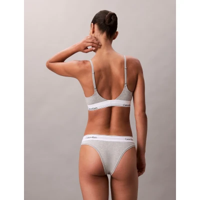 Abbildung von Calvin Klein Underwear Plunge ICON Pushup BH, Damen, Größe: 75B, Grey heather